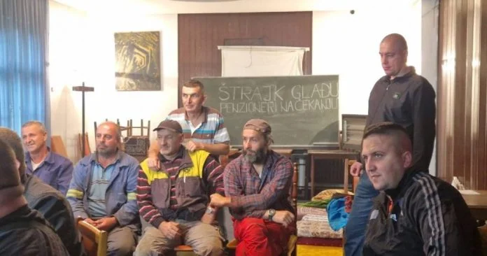 Rudari RMU Zenica, štrajk