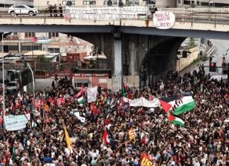 Širom Italije protesti za Gazu: Zatvorene škole, blokiran saobraćaj