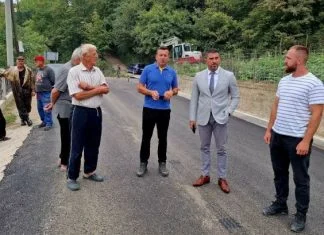 Ministar Adnan Šabani obišao radove: Cesta Čajdraš – Ovnak od velikog značaja za Zenicu i ZDK