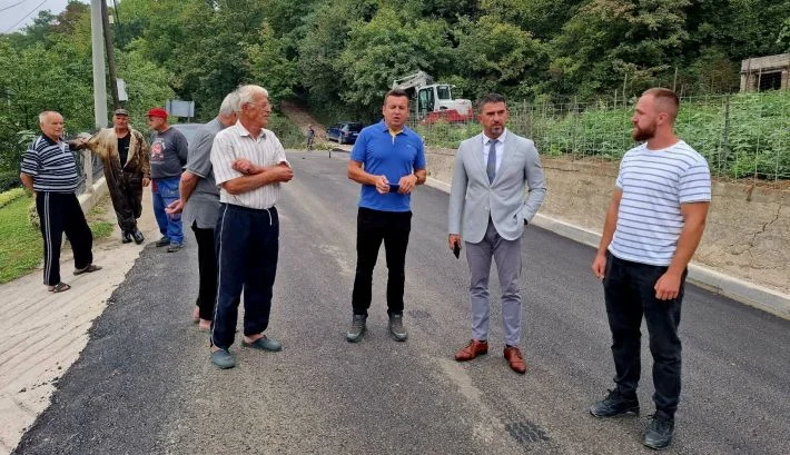 Ministar Adnan Šabani obišao radove: Cesta Čajdraš – Ovnak od velikog značaja za Zenicu i ZDK