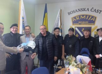 Predstavnici Udruženja “Bosanska čast” Zenica ugostili savjetnika ministra za ljudska prava i izbjeglice BiH Admira Čehu