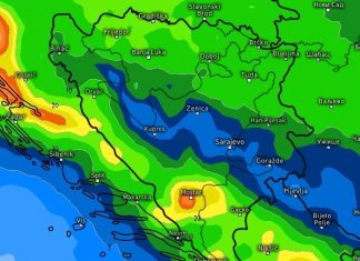 Promjenjivo vrijeme uz kišu tokom vikenda, a početkom sedmice kratkotrajni snijeg na planinama