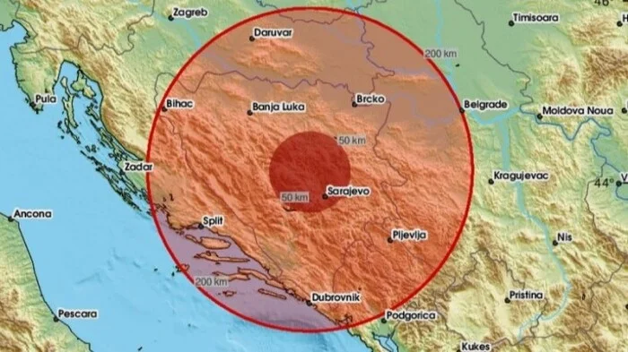Područje centralne Bosne pogodio zemljotres, osjetio se i u Zenici