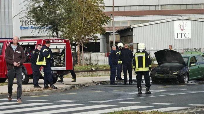 Požar Na Automobilu