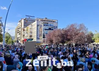 Protestna šetnja “Bosna i Hercegovina za slobodnu Palestinu” u nedjelju 26. oktobra u Zenici Skup Za Palestinu