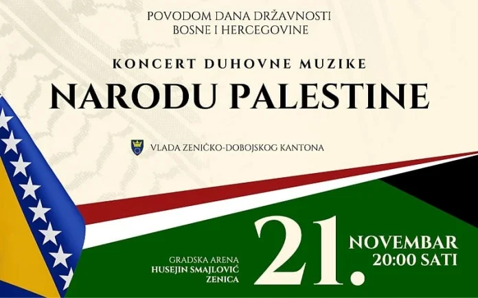 Koncert podrške palestinskom narodu u Zenici