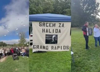 Od Halida Bešlića se oprostio i daleki Michigan, brojni građani Grand Rapidsa odali počast legendi