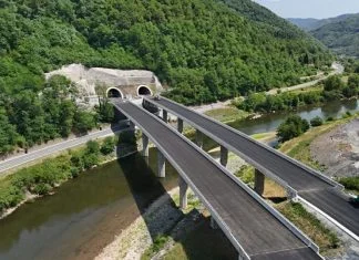Upitno otvaranje dionice autoputa s najdužim tunelom u Federaciji BiH Dionica Poprikuse Nemila Foto Au
