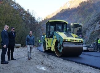 Završni radovi na dionici regionalne ceste Zenica – Babino (VIDEO)