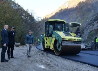 Završni radovi na dionici regionalne ceste Zenica – Babino (VIDEO)