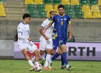 Reprezentacija BiH remizirala sa Kiprom