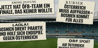 Ausrtijski Mediji Najavljuju Mec Austrija BiH