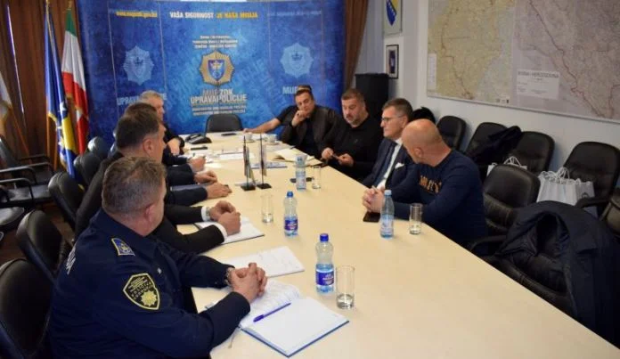 MUP ZDK održao sastanak sa predstavnicima Nogometnog saveza BiH povodom utakmice BiH-Rumunija