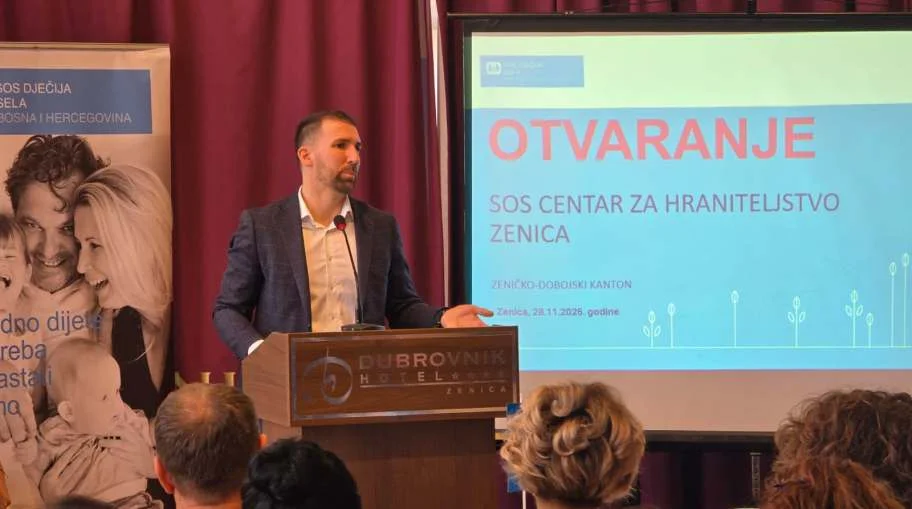 Ministar Delić na otvaranju Centra za podršku hraniteljstvu u Zenici