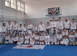 Karate klub “Rei” nagradio rad i trud svojih članova na velikom seminaru KK Rei