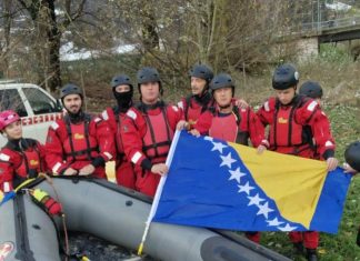 Promotivnim spustom i zajedničkom vježbom SRK “Bosna” i ISS Zenica obilježili Dan državnosti BiH (FOTO) SRK Bosna