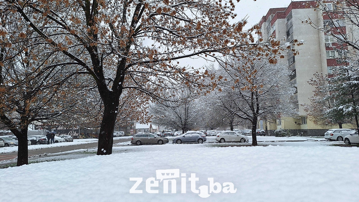 Snijeg U Zenici