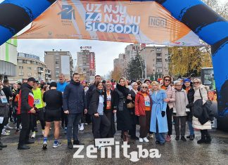U Zenici održana humanitarna utrka solidarnosti u okviru kampanje “16 dana aktivizma protiv nasilja nad ženama” (VIDEO+FOTO) Utrka Solidarnosti, Za Nju