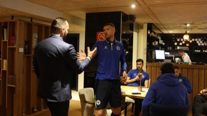 Vico Zeljković Posjetio Reprezentaciju