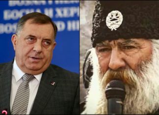 Dodik se oprostio od četničkog komandanta: “Dužnost obavljao časno”