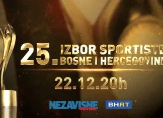 Večeras Izbor najboljeg sportiste Bosne i Hercegovine 25 Izbor Sportiste Godine