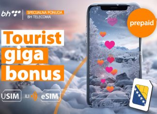 BH Telecom Tourist Giga Bonus