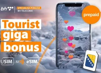 BH Telecom Tourist Giga Bonus