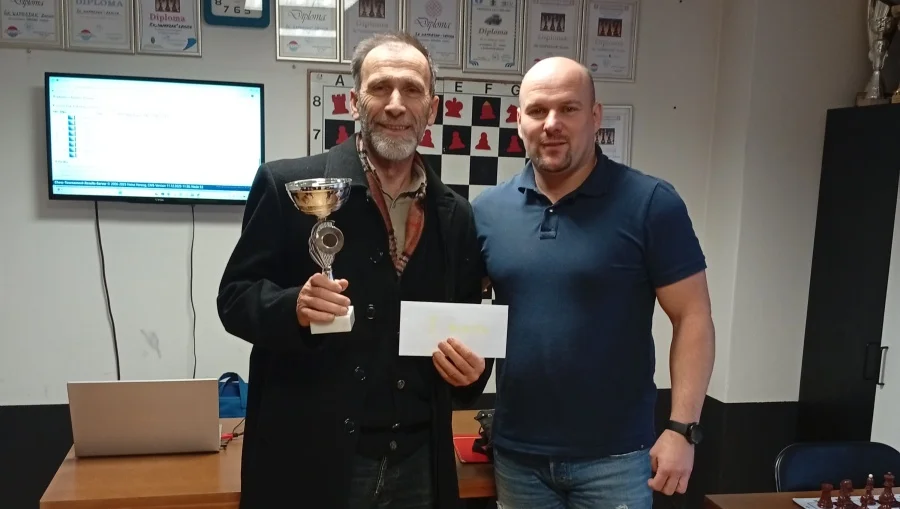 Enver Muratović pobjednik Finala šahovskog kluba “Napredak” Zenica za 2025. godinu