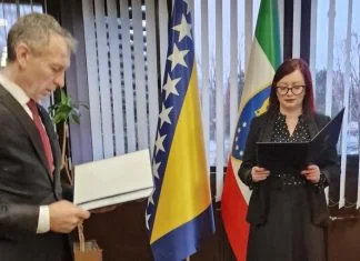 Olja Trinki-Tomaš položila svečanu zakletvu kao zamjenica Kantonalnog pravobranioca ZDK