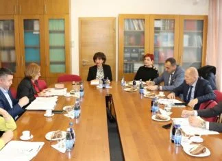 Predsjednici Sudova Sa Ministrom Za Pravosuđe I Upravu ZDK