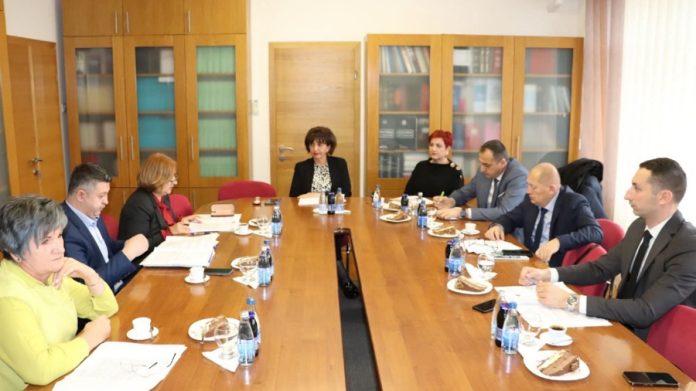 Predsjednici Sudova Sa Ministrom Za Pravosuđe I Upravu ZDK