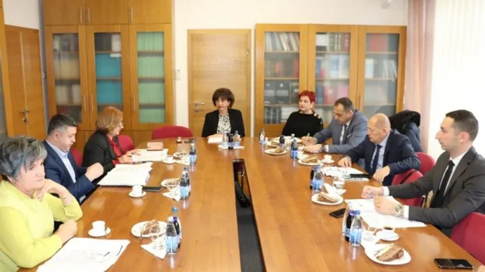 Predsjednici Sudova Sa Ministrom Za Pravosuđe I Upravu ZDK