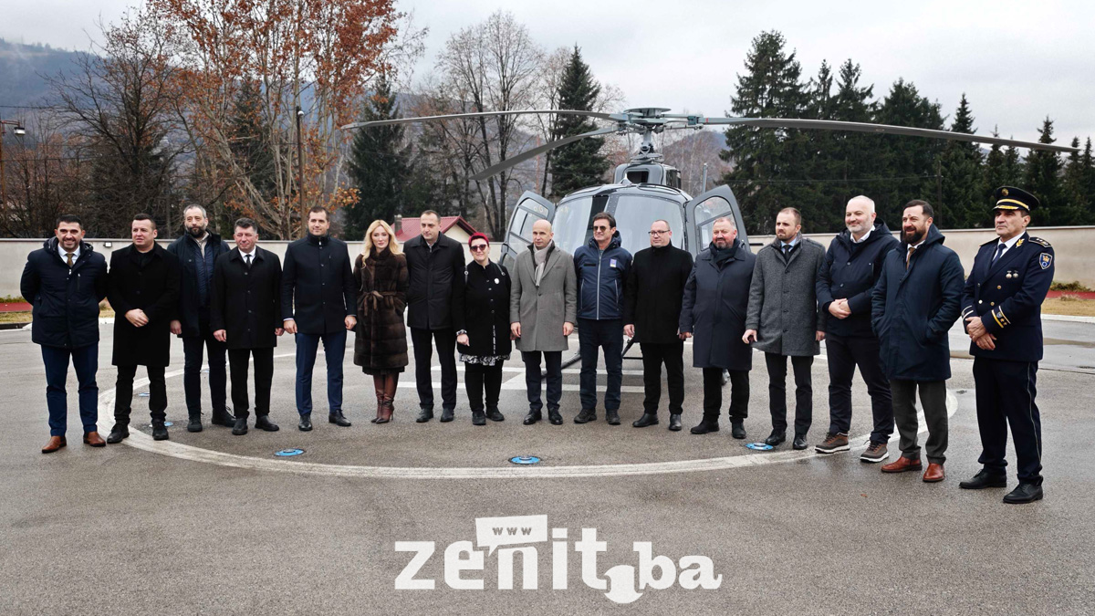 Vlada ZDK Nabavila Helikopter Za Hitne Intervencije
