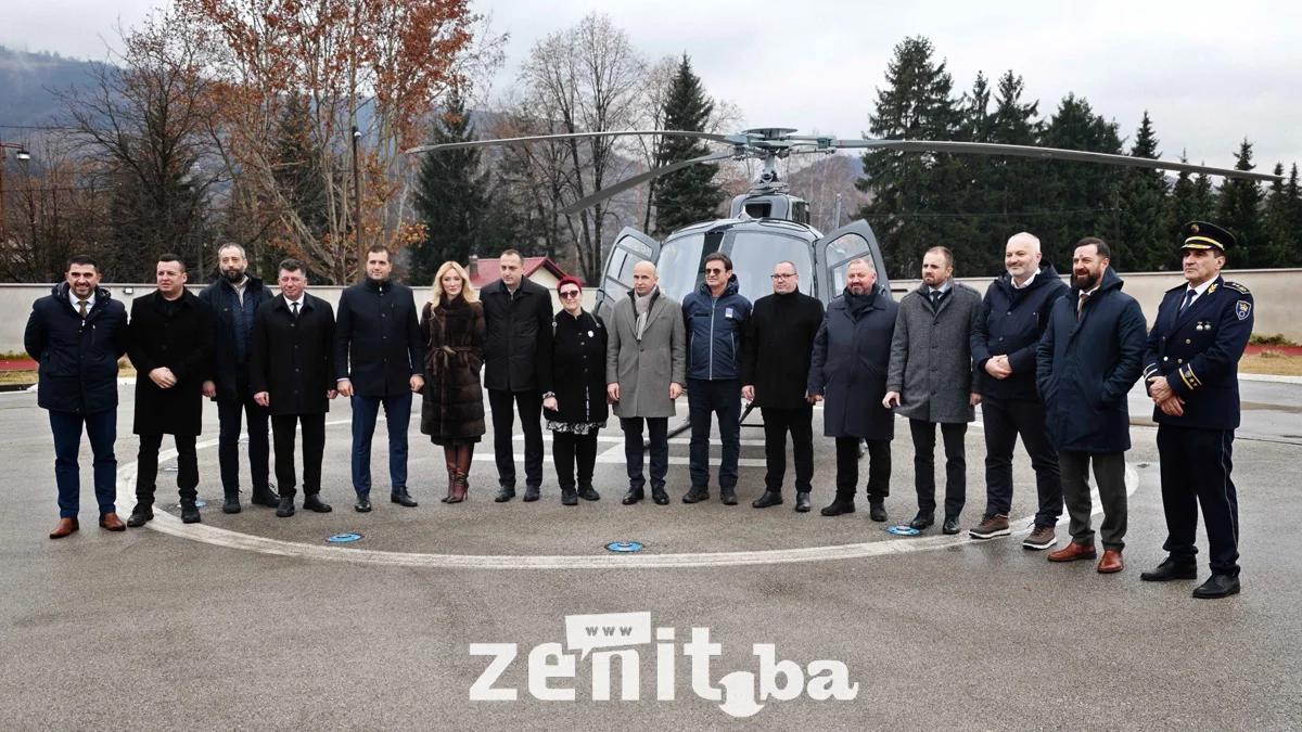 Vlada ZDK Nabavila Helikopter Za Hitne Intervencije