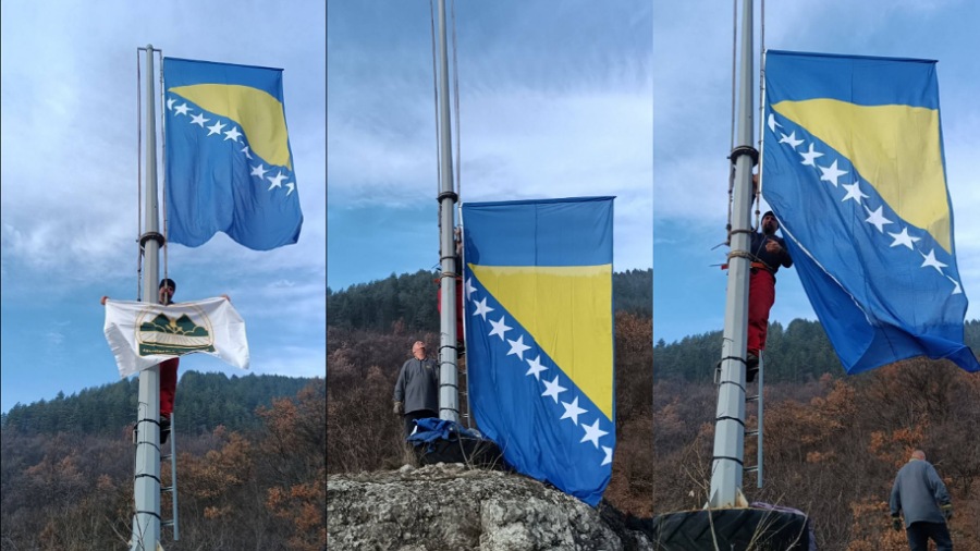 Zastava BiH Janjicki Slapovi