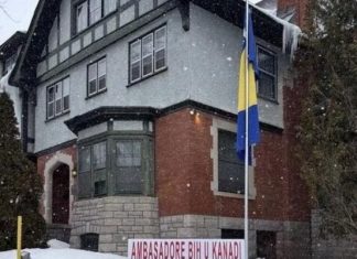 Ambasador Bogdanić spriječio podizanje zastave BiH u Kanadi
