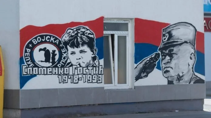 Ratko Mladić Mural Banja Luka We