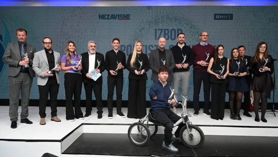 Sportisti 2025. godine su Lana Pudar i Edin Atić (FOTO)