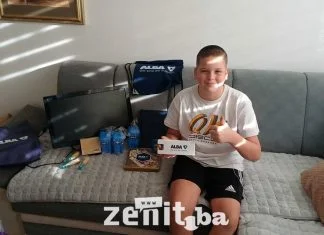 ALBA Zenica nagradila dječaka koji se odazvao akciji čišćenja grada Dječak, Alba, Zenica