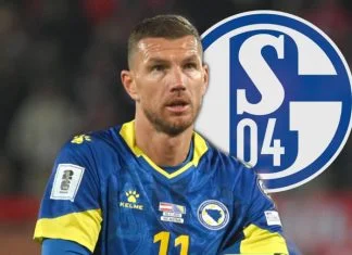 Edin Džeko na korak do prelaska u Schalke Edin Džeko Schalke 04
