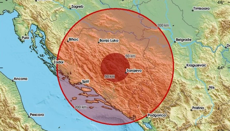 Novi zemljotres tokom noći pogodio BiH, osjetio se i u Zenici