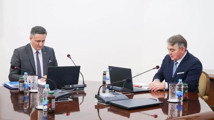 Zeljko Komsic Denis Becirovic