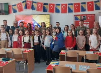 Svečano otvoren kabinet turskog jezika u OŠ “Alija Nametak” u Zenici (FOTO)