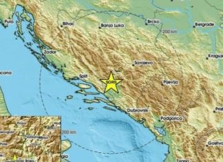 Zemljotres jačine 3,2 stepena pogodio jugozapad BiH