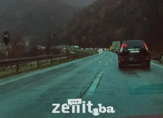 Saobraćajna nesreća na M-17 na dionici Zenica – Nemila (VIDEO)