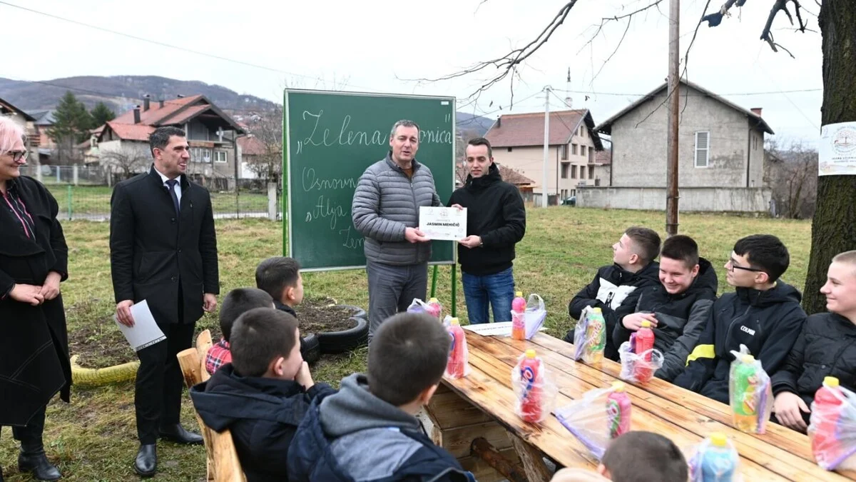 Svečano otvorena “Zelena učionica” u OŠ “Alija Nametak” Zenica