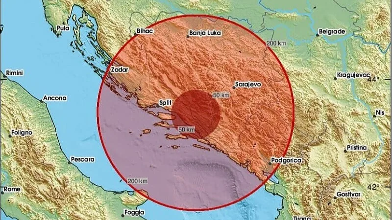 Zemljotres jačine 3,3 stepena po Richteru pogodio jug BiH