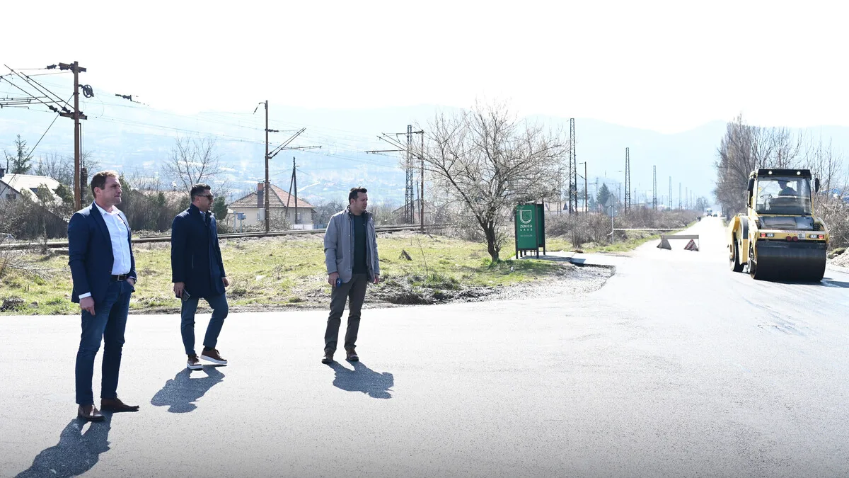 Nastavak modernizacije GGM-a: Šabani i Kapković obišli radove na dionici kod Metalnog