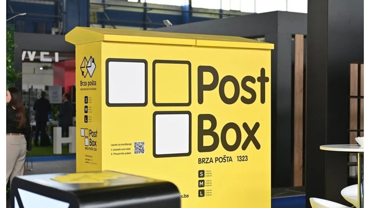 BH Pošta najavljuje paketomate širom FBiH, logistički centar i dalje na čekanju