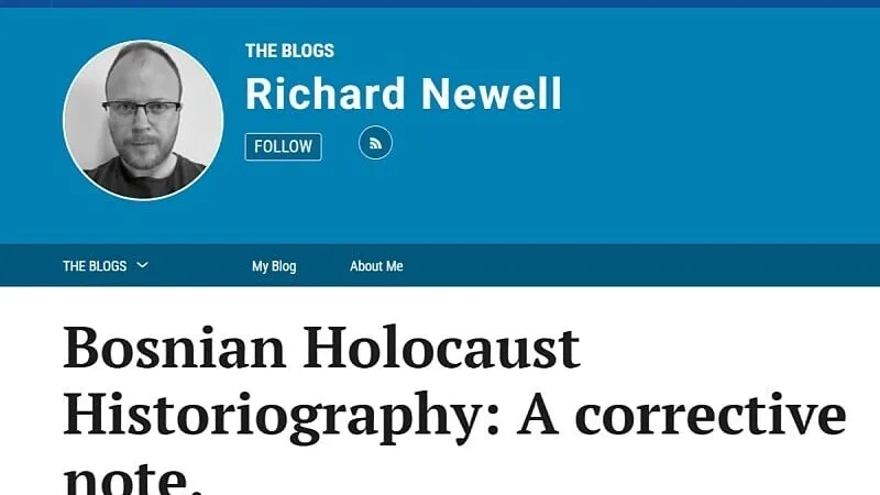Kolumna za Times of Israel: Britanski historičar raskrinkao Dodikove manipulacije o Bošnjacima i Holokaustu